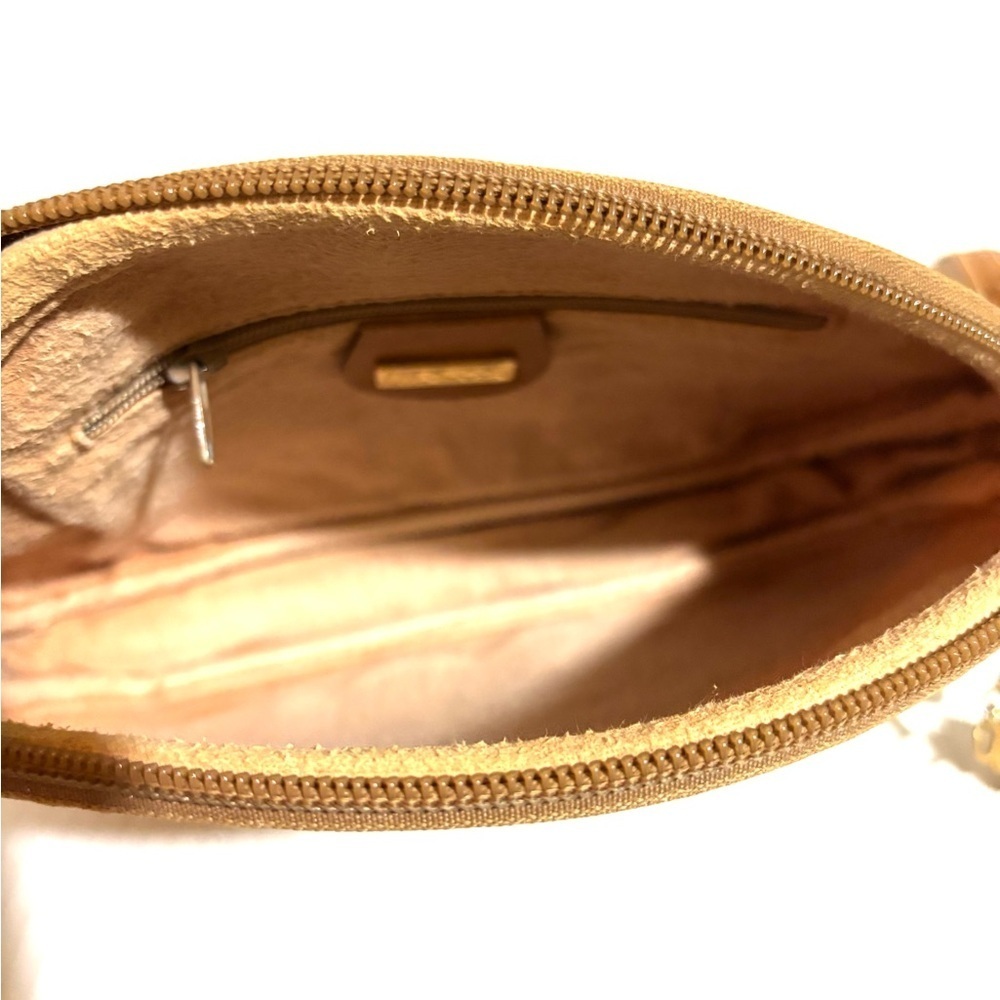 Gucci vintage monogram micro crossbody canvas/ leather bag - Picture 5 of 8